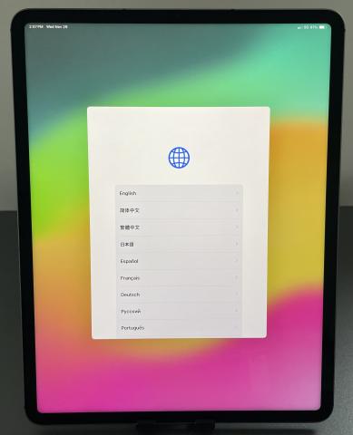 Apple iPad Pro 12.9 Inch, 5th Gen, Cellular & Wi-Fi, 128 GB