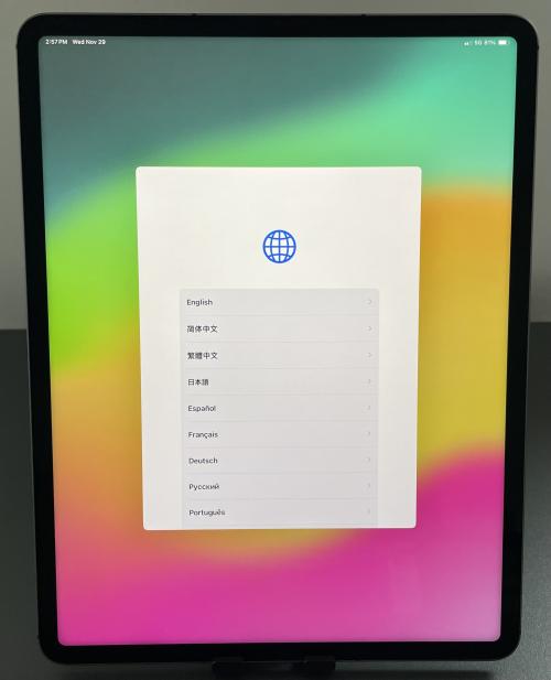Apple iPad Pro 12.9 Inch, 5th Gen, Cellular & Wi-Fi, 128 GB